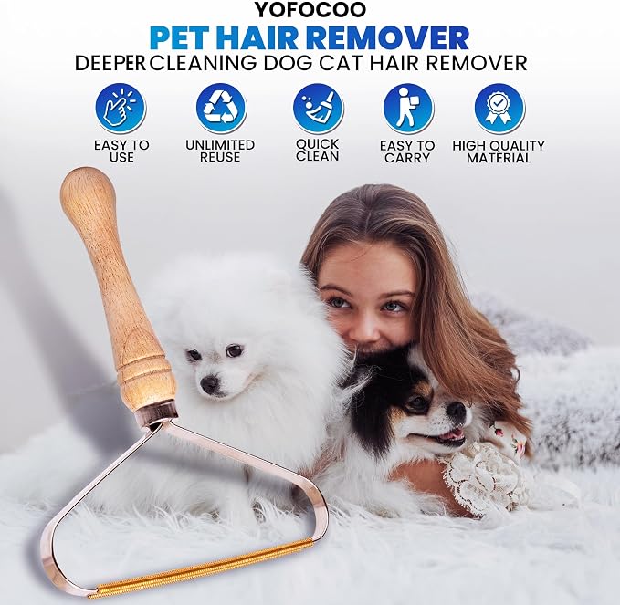 2-Pack Pet Hair Removal Tool - Image 2