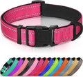 Joytale Reflective Dog Collar, Soft Neoprene Padded Breathable Nylon Pet Collar by Joytale