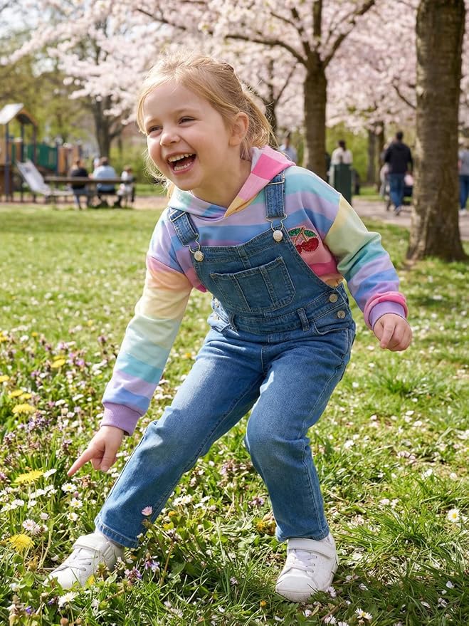WELAKEN Sweatshirts for Girls Toddler & Kids II Little Girl's Pullover Tops - Image 2
