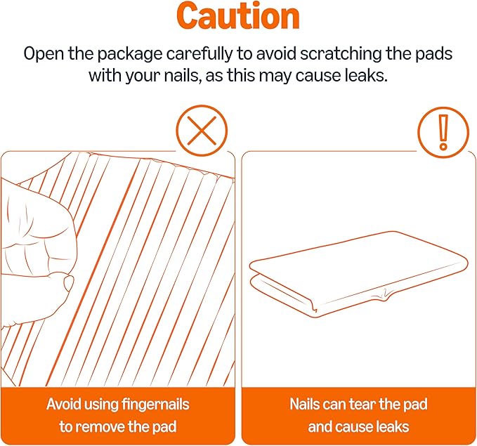 Amazon Basics Cat Pee Pads, Odor Control, Super Absorbent, Disposable, - Image 5