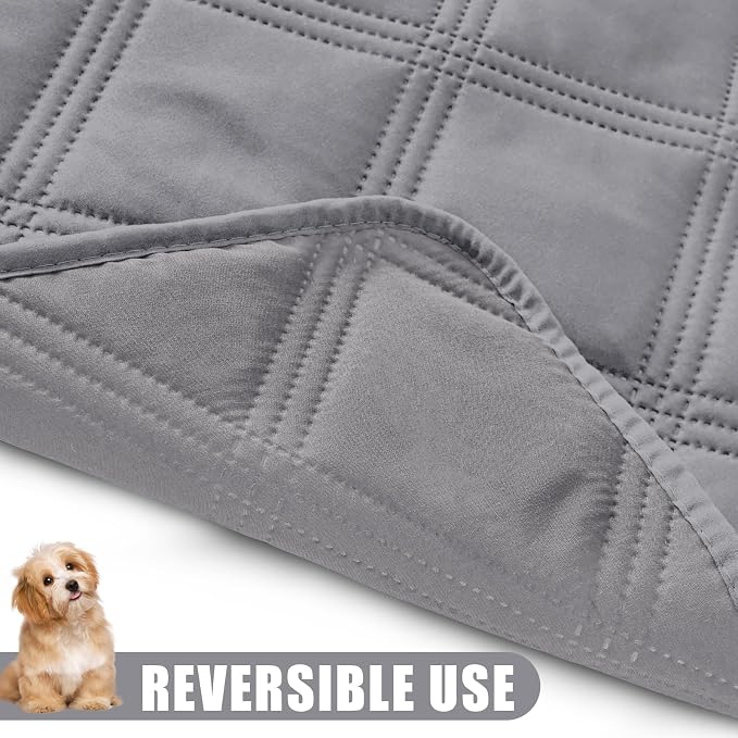 Smiry Waterproof Dog Bed Cover Blanket 68x82, Soft Reversible Pet Blanket - Image 3