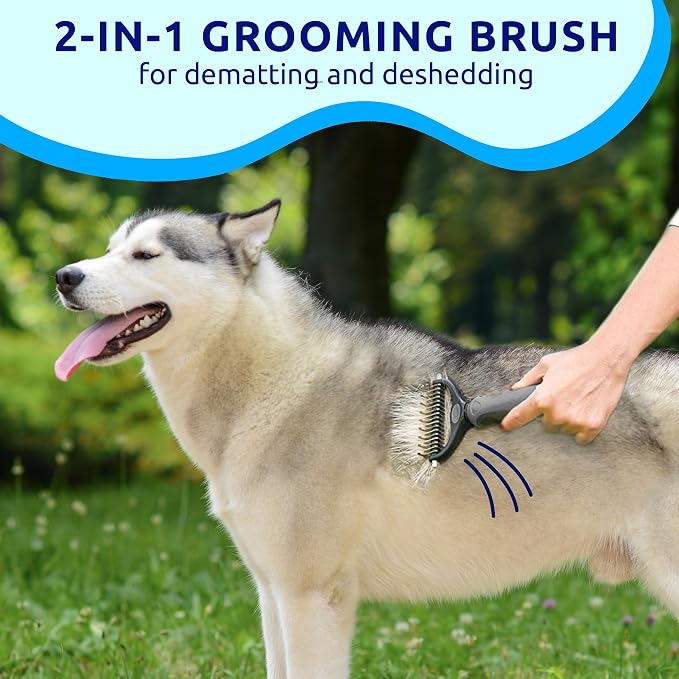 Pat Your Pet Deshedding Dog Brush - Image 2