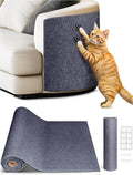 TLNNK 78.7"x15.8" Cat Scratch Mat, Trimmable Self-Adhesive Carpet, DIY Climb by Minyii