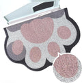 Cute Cat Litter Mat 24”x16”, Litter Box Mat, Litter Trapping Mat, Soft on Kitty by Rarenut