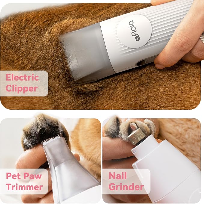 Afloia 6-in-1 Dog Grooming Kit, Pet Grooming Vacuum - Image 4