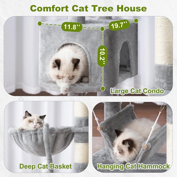 Cat Tree, Cat Tower for Large Cats - Image 5