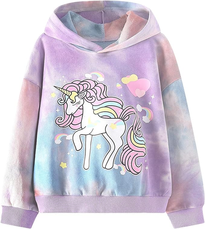 WELAKEN Sweatshirts for Girls Toddler & Kids II Little Girl's Pullover Tops by WELAKEN