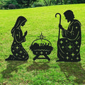 Outdoor Nativity Scene Garden Stakes Decorations, by RNGMSI