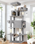 Globlazer Cat Tree Tower, 76-Inch Extra Tall Multi-Level Cat Furniture by Globlazer