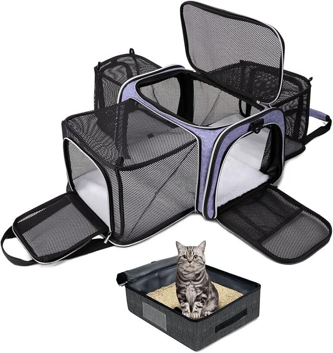 BAGLHER Expandable Cat Carrier by BAGLHER