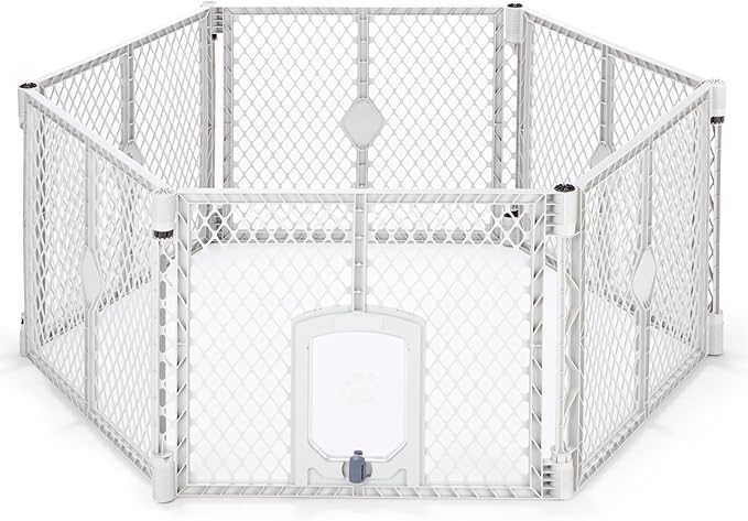 MyPet Petyard Passage: 5.5 Ft. Wide Customizable Folding Dog Playpen by MyPet
