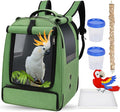 Bird Backpack Travel Cage for Cockatiel, Parakeet by DJAER