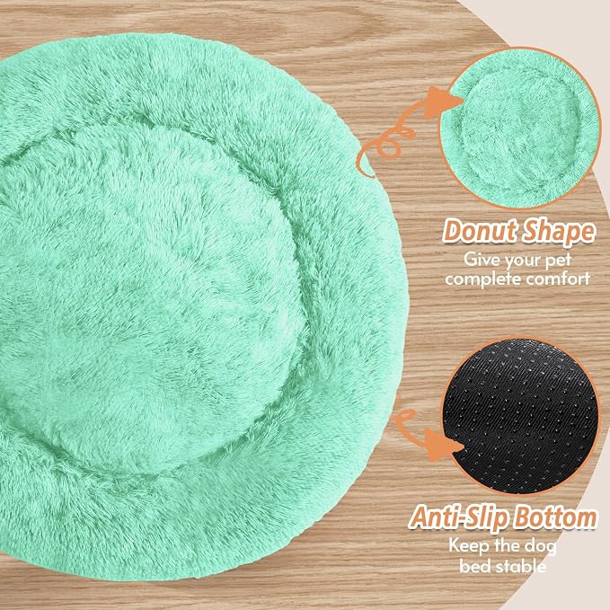 JOLLYVOGUE Calming Dog Bed for Small Dogs - Image 3