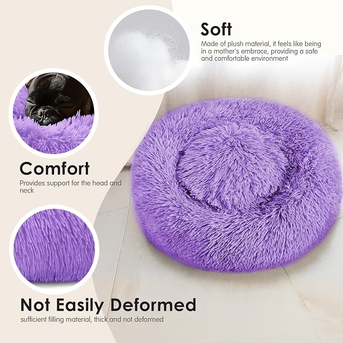 Hoewina Dog & Cat Bed, 20in Cat Beds - Image 4