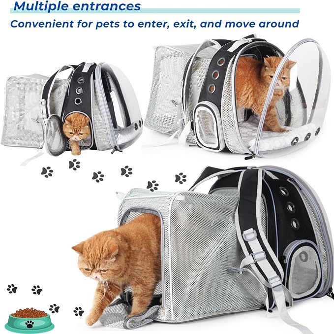 Lollimeow Expandable Cat Backpack Carrier - Image 6