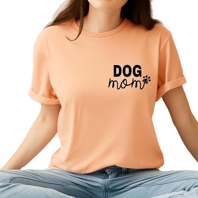 Custom Dog Mom Shirt for Women Pet Ears Sweatshirt by CustomUnique