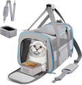 Cat Carrier Dog Carrier TSA Airline Approved by CUSSIOU