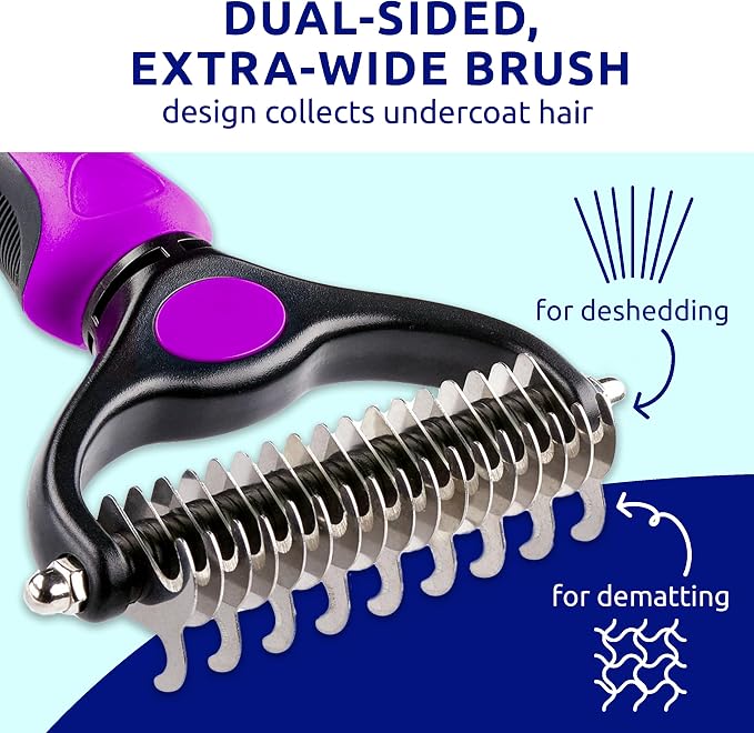 Pat Your Pet Deshedding Dog Brush - Image 5
