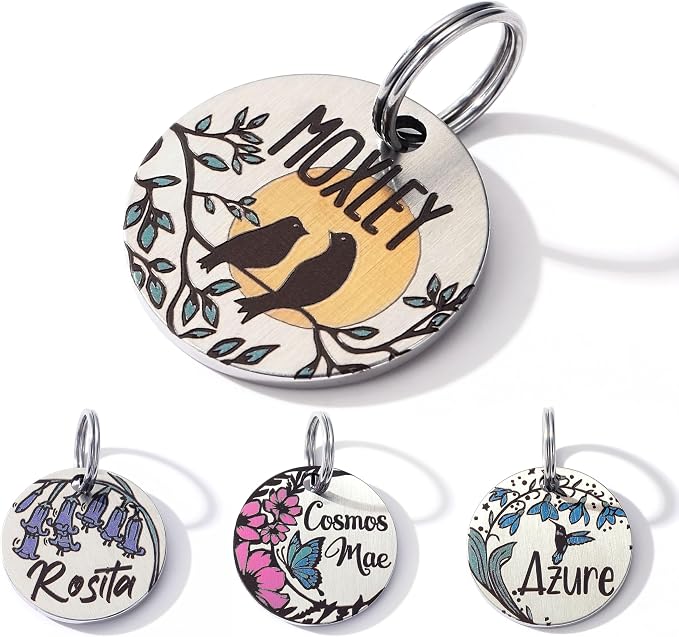 MYXGY Dog Tags Personalized, Engraved Dog Tags by MYXGY