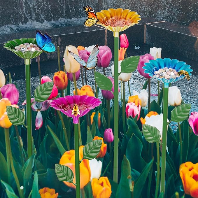2 Pack Bee Watering Station, Bee Bath - Image 3
