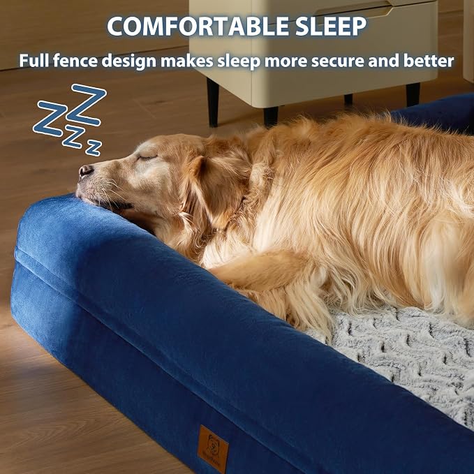 WNPETHOME XXL Extra Large Dog Bed, Washable Dog Couch - Image 2