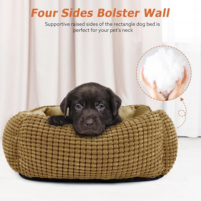 MIXJOY Rectangle Washable Orthopedic Dog Bed - Image 2