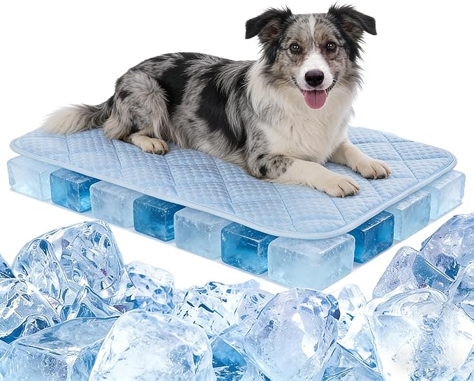 Dog Cooling Mat, Cooling Mat for Dogs, Premium Pets Cool Bed for Crate Kennel by Unknown