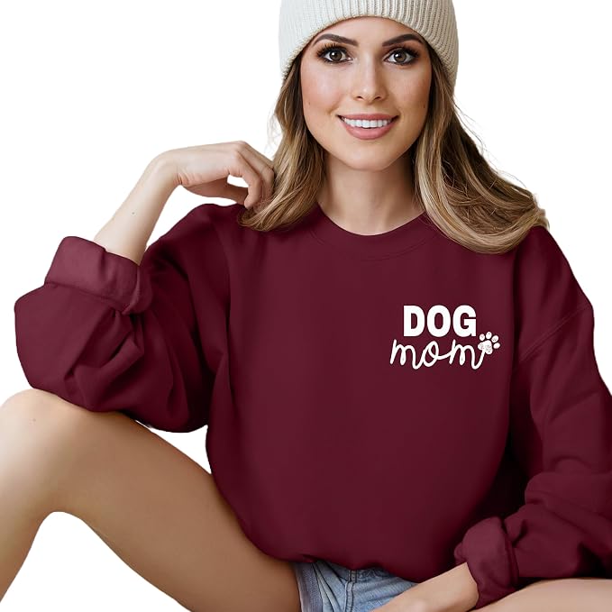 Custom Dog Mom Shirt for Women Pet Ears Sweatshirt - Image 8