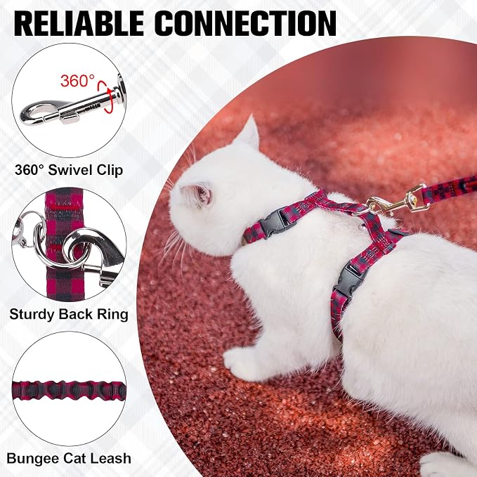 BEAUTYZOO Cat Harness and Leash Set Escape Proof - Image 5