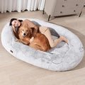 Giant Human Sized Dog Bed for Adults and Pets, Waterproof & Machine Washable by Wozoke