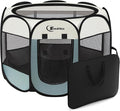 Dog Playpen, Puppy Pet Playpen, Medium Dogs Tent Crates Cage Indoor/Outdoor by Siedihit