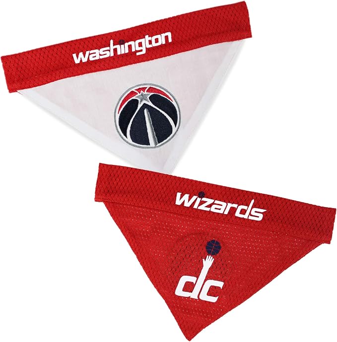 Pets First Pet Bandana. 2 Sided Home & Away Sports Bandana by PETSFIRST
