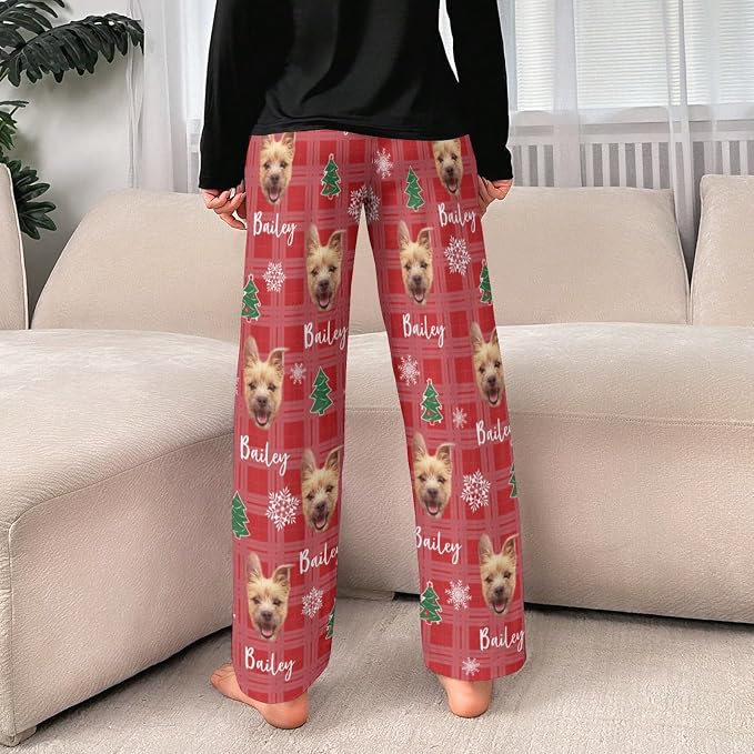 Custom Pajamas Pants with Photo - Image 5