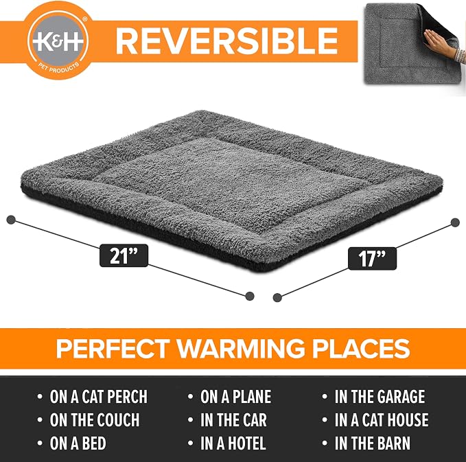 K&H Pet Products Self-Warming Cat Bed Pad, Self Heating Pad - Image 2