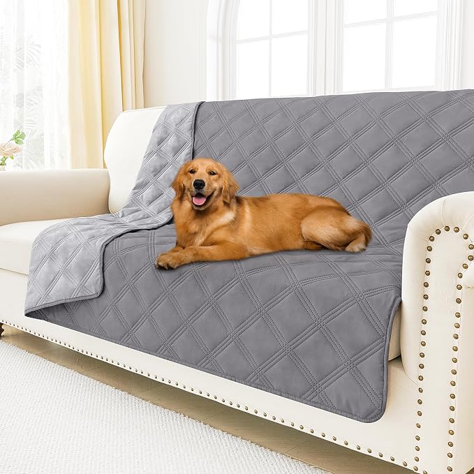 Smiry Waterproof Dog Bed Cover Blanket 52x82, Soft Reversible Pet Blanket by Smiry