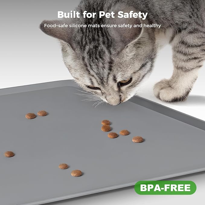 Silicone Pet Food Mat Waterproof - Image 3