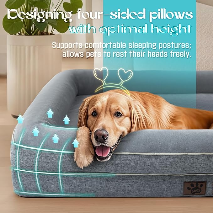 Waterproof Memory Foam Dog Beds - Image 2