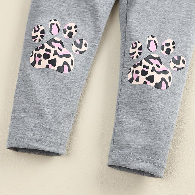 Toddler Baby Girls Clothes Long-sleeve Tie Dye Hoodie Sweatshirt Pants Hooded - Image 6