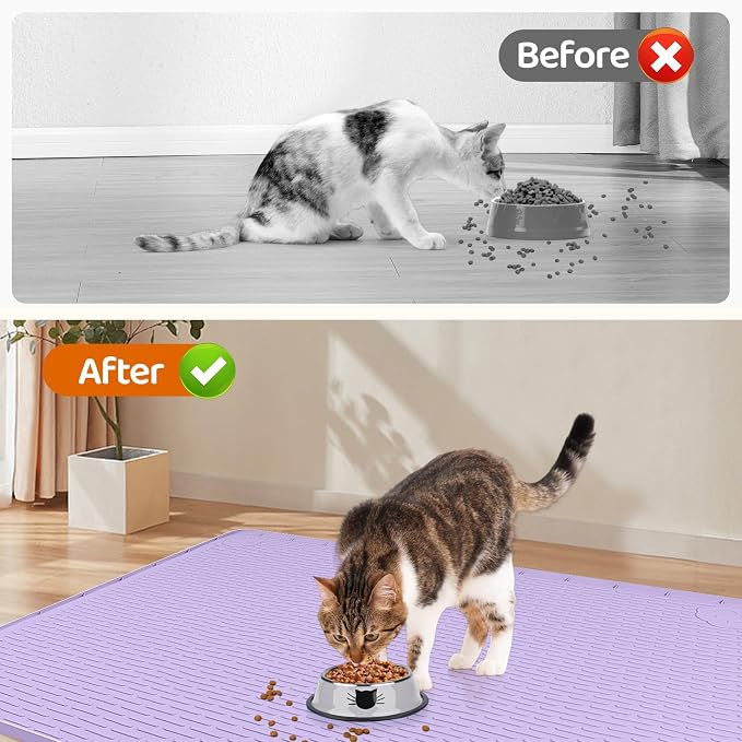 Cat Food Mat, Floor Protection - Image 4