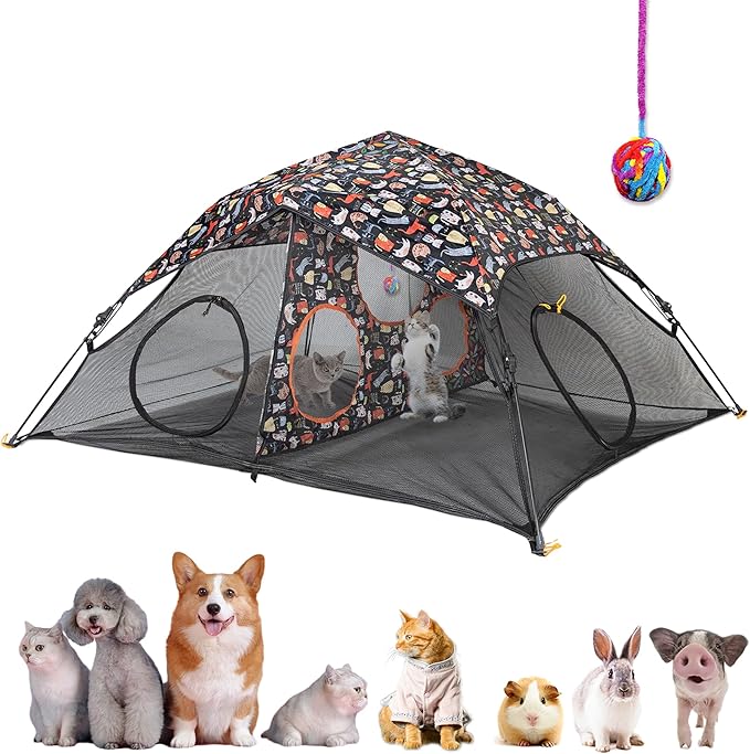 Outdoor Cat Play Tent for Indoors and Outdoors - Image 8