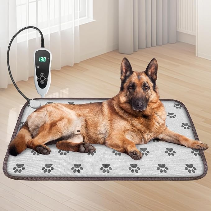 Large Dog Heating Pad 34x21in by Afullrangeofservicesforyourpet