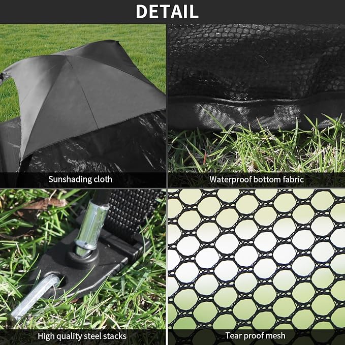 Rest-Eazzzy Cat Tent Outdoor, Pet Enclosure Tent Suitable - Image 6