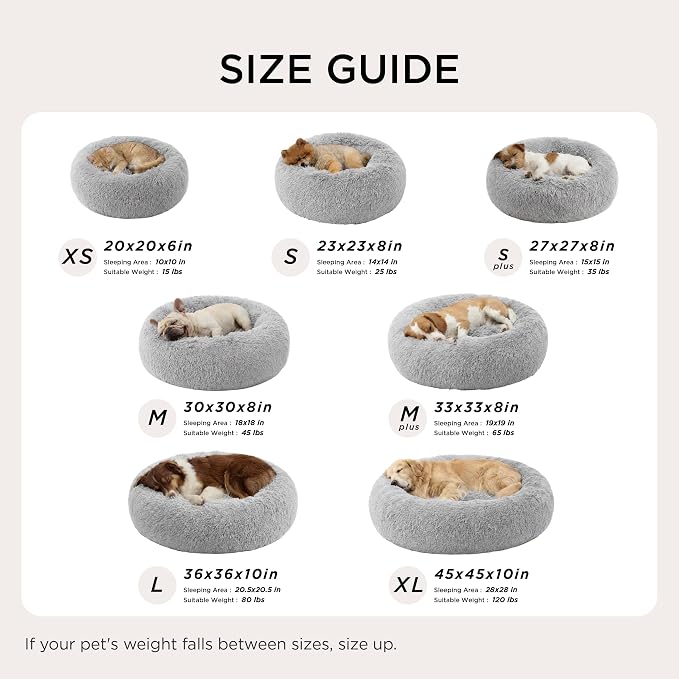 Bedsure Calming Dog Bed for Medium Dogs - Image 7