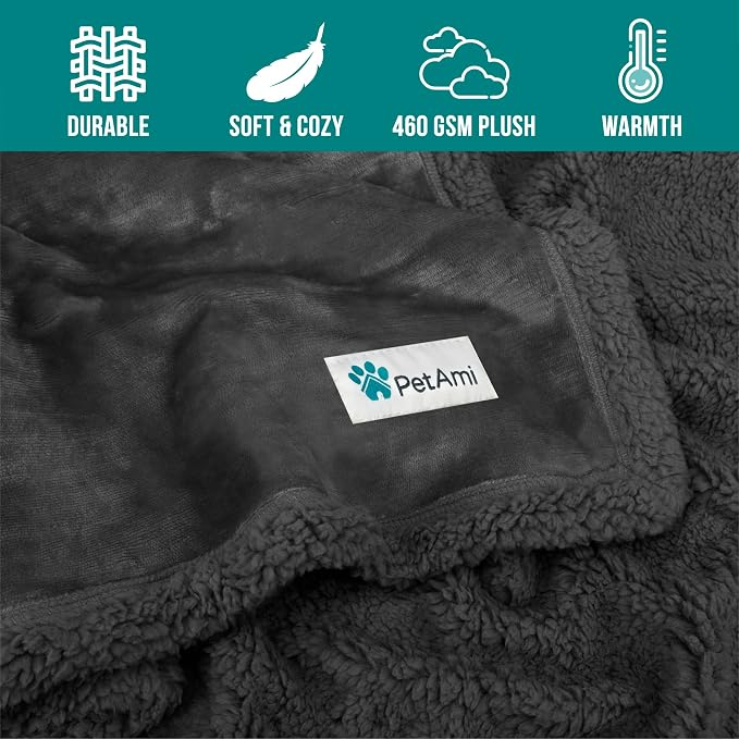 PetAmi Dog Blanket for Medium Large Dogs, Pet Bed Blanket Cat Puppy Kitten - Image 8