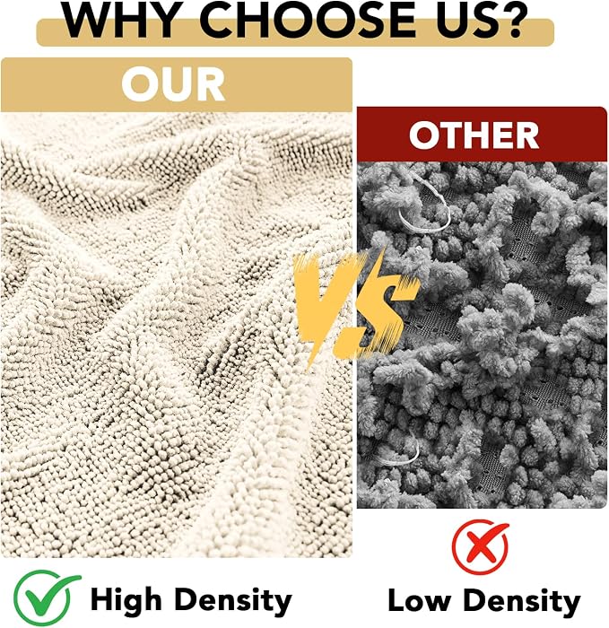H.VERSAILTEX Non Slip Pet Couch Cover Chenille Dog Bed Protector Thick Soft - Image 4