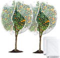 2 Pack 6 x 6.6 ft Large Fruits Tree Netting, Garden Mesh Insect Tree Cover by Waybas