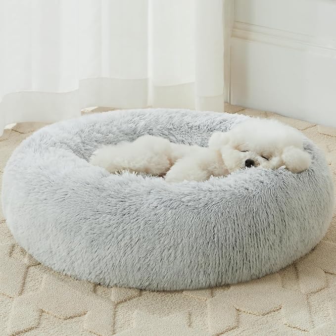 WNPETHOME Donut Dog Beds Large Sized Dog, Anti-Anxiety Caming Large Pet Bed by WNPETHOMEPETSHOME