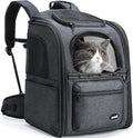 Pecute Cat Backpack Carrier, 30% Energy Saving Breathable Pet Backpack by pecute