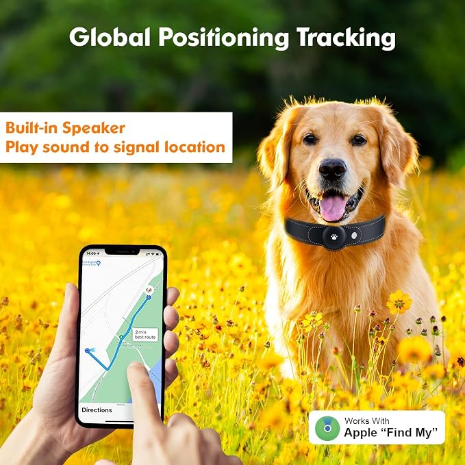 BONSO 2-in-1 GPS Tracker for Dogs: Smart Collar - Image 2