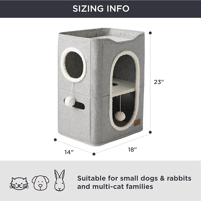 Bedsure 2 Story Cat House - Image 6